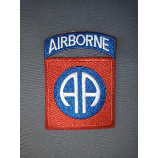 Patch Stoff US Army WW2 82th Airborne Division 5,5x8cm