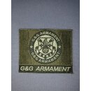 Patch Stoff G&amp;G Armament Oliv  8x6,5cm