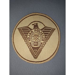 Patch Stoff Croatia Army HV Military Police 8,5cm for use in Afghanistan