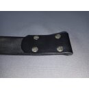 Lederg&uuml;rtel Schwarz 40 x 105mm f&uuml;r Buckles Kernleder vegetabil