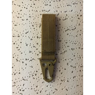 Schl&uuml;sselhalter Key Molle Hook Dark Earth Molle+G&uuml;rtel