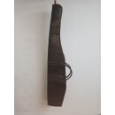 Gewehrtasche Leder Braun Gebraucht 120 x 23cm Gef&uuml;ttert