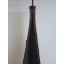 Gewehrtasche Vintage Leder Braun Gebr. 118 x 18cm Gef&uuml;ttert