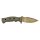 Fahrtenmesser Desert Gold Rubbergrip full tang 100mm mit Kydexscheide, G&uuml;rtelclip -IM