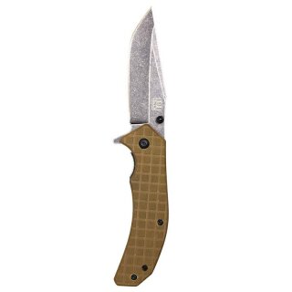Taschenmesser EH 101Inc Demon Coyote 75mm Stonewashed