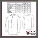 Hemd Attack Khaki XL Langarm Teflon Ripstop