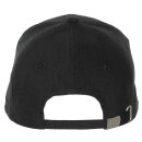 Cap Baseball Schwarz mit Totenkopf Verstellbar