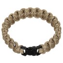 Armband Paracord Coyote Tan L 2,3 x 22cm