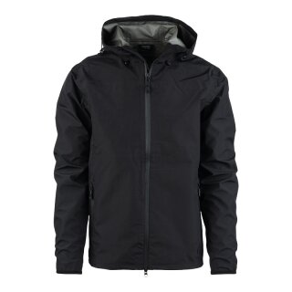 Jacke TF-2215 Hardshell Wasserdicht Schwarz L