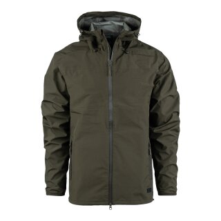 Jacke TF-2215 Hardshell Wasserdicht Oliv L