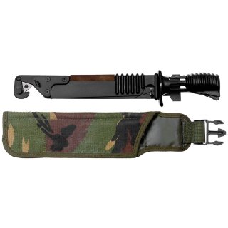 Brit. Bajonett, SA80, schwarz, Scheide, Tasche DPM
