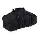 Tasche Tactical Weekender Schwarz 45L 3in1