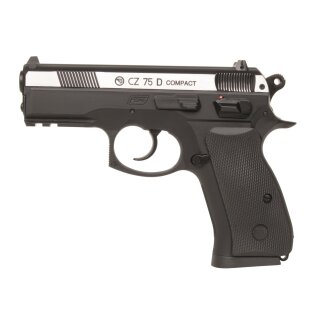 Luftpistole CZ 75D Compact 4,5mmBB Co2NBB ab18 Bbicolor/Metalslide