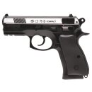 Luftpistole CZ 75D Compact 4,5mmBB Co2NBB ab18 Bbicolor/Metalslide