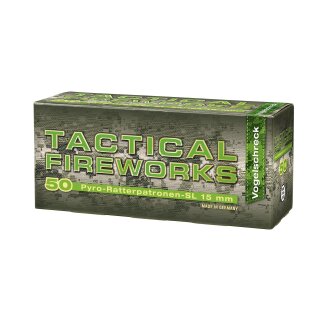 Ratterpatronen Tactical Fireworks Vogelschreck 50Stck f&uuml;r Schreckschuss ab18