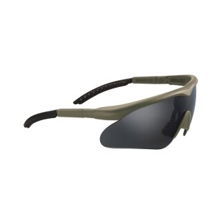 Schutzbrille Swiss Eye Raptor Olive Lens Smoke