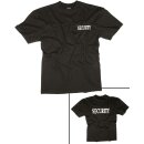 T-Shirt Security Schwarz XXL