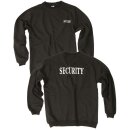 Sweatshirt Security Schwarz XL