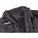 Jacke Security Wasserdicht Schwarz S