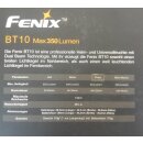 Universallampe Helmlampe Fenix BT10 350Lumen 4xAA Cree XP-G (R5) Asph&auml;rischer Reflektor