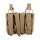 2 SGL Mag Pouch BEL MkII Tasmanian Tiger Khaki bcf