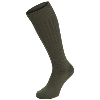 Str&uuml;mpfe BW Stiefelsocken Oliv 39-41