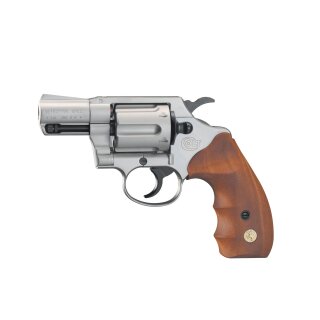 Revolver Colt Detective Special Nickel Holzgriff  9mmRK 6Rds ab18