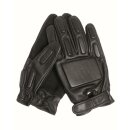 Handschuhe Security Gloves Leder Schwarz 9 L