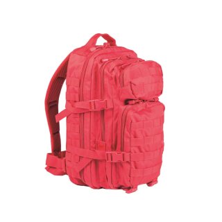 Rucksack US Assault Pack SM Signalrot