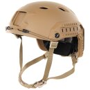 Helm US FAST-Fallschirmj&auml;ger Coyote mit Rails