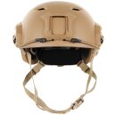 Helm US FAST-Fallschirmj&auml;ger Coyote mit Rails