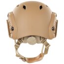 Helm US FAST-Fallschirmj&auml;ger Coyote mit Rails