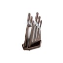 K&uuml;chenmesser Set B&ouml;ker Forge Wood 6 Messer+Block X50CrMoV15 B-Ware